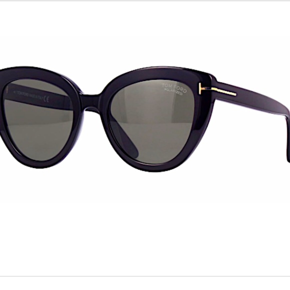 Tom Ford Izzi Acetate Cat-Eye Polarized Sunglasses
